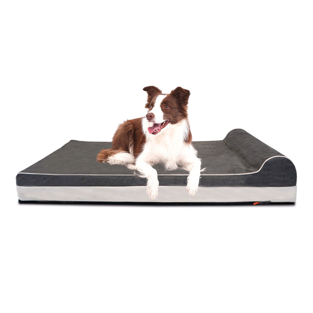 LaiFug 422 Orthopedic Memory Foam Dog Bed – Single-Pillow Support
