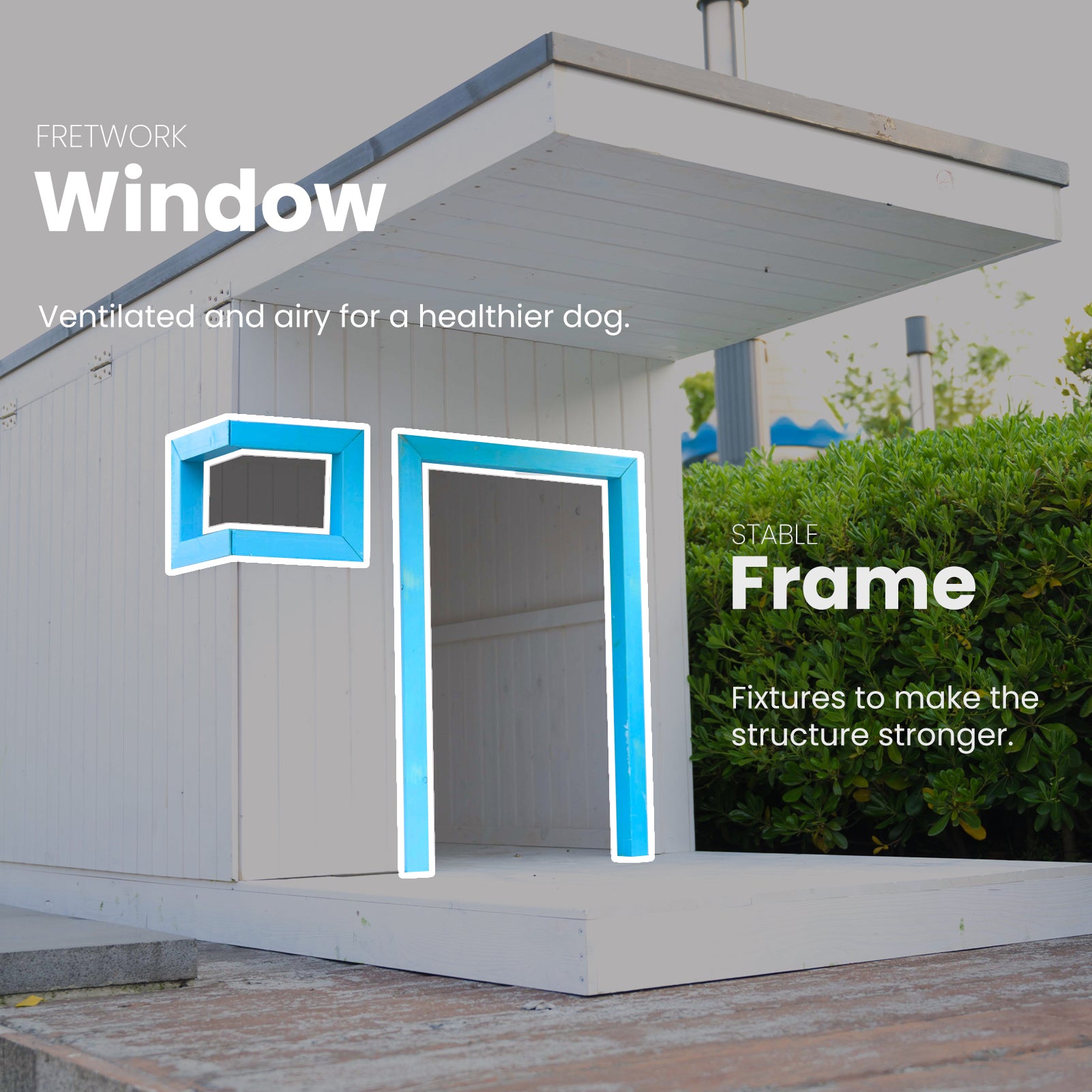 LaiFug dog house|Upgraded Dog House Revolutionizes the Market!