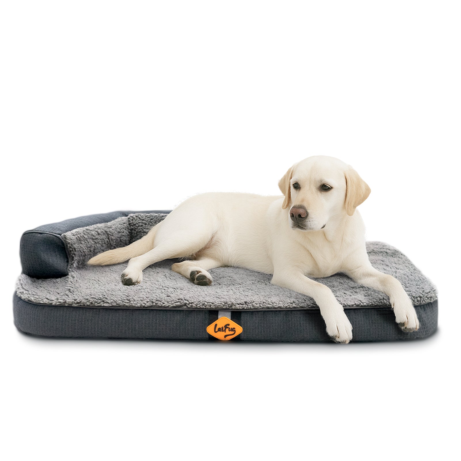 Laifug 220 Two-Sided Orthopedic Dog Bed – 5" Thick Memory Foam