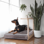 LaiFug 318 Flat Orthopedic Memory Foam Dog Bed