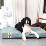 Laifug Memory Foam Dog Bed, Orthopedic Dog Crate Bed Small-jumbo