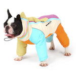 Laifug Colorful Stand Collar Four Legs Cotton Dog Coats - dog clothes XS / Colorful