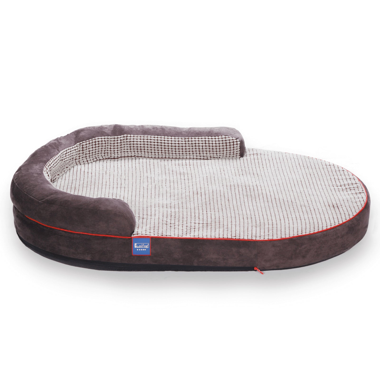 LaiFug 422 Dot Oval Dog Bed Cover