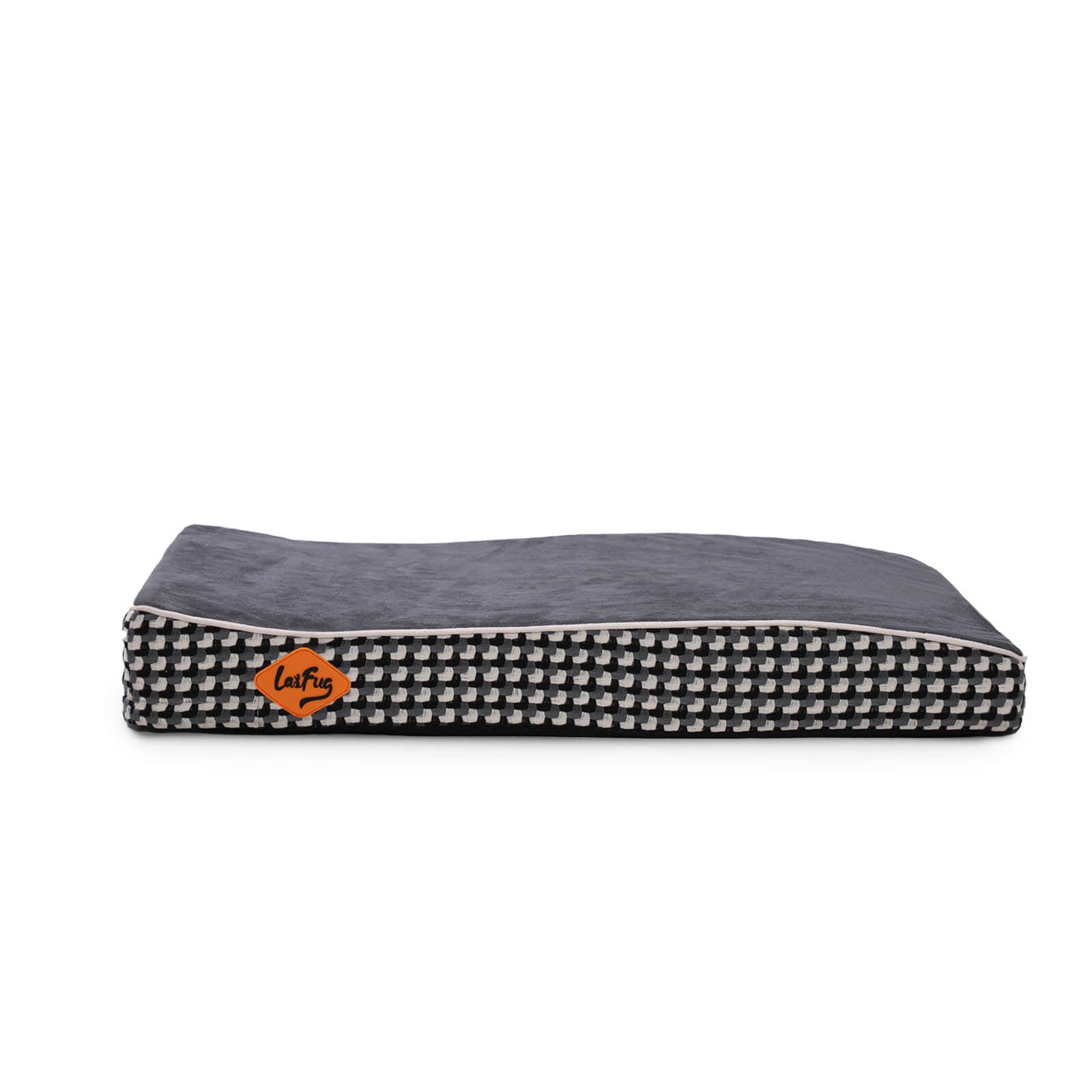 LaiFug 422 Ergonomic Wavy Orthopedic Memory Foam Dog Bed