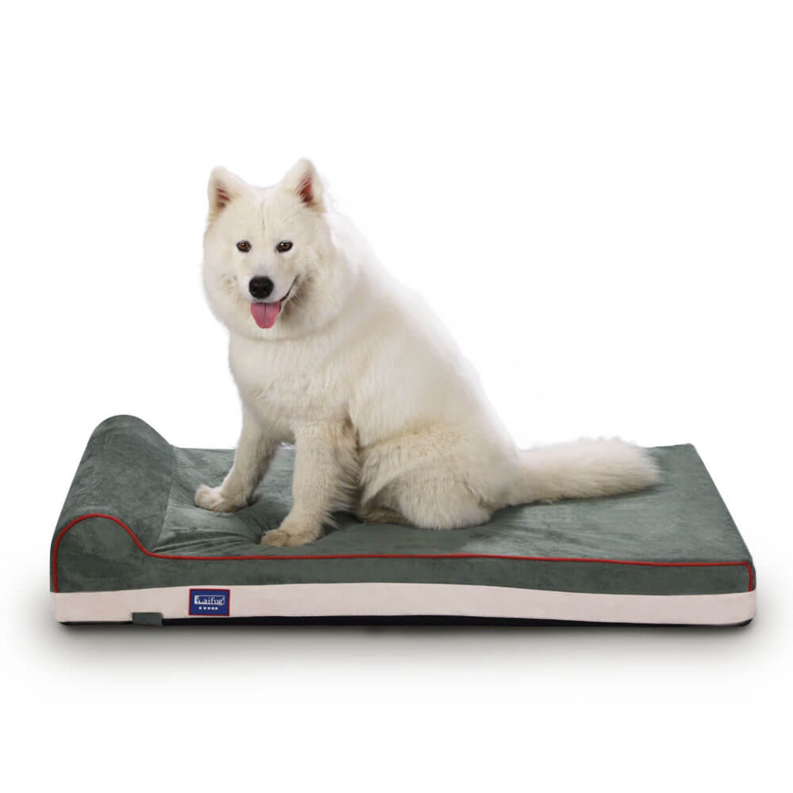 Laifug 422 Single Pillow Dog Bed – Certified Memory Foam & Washable