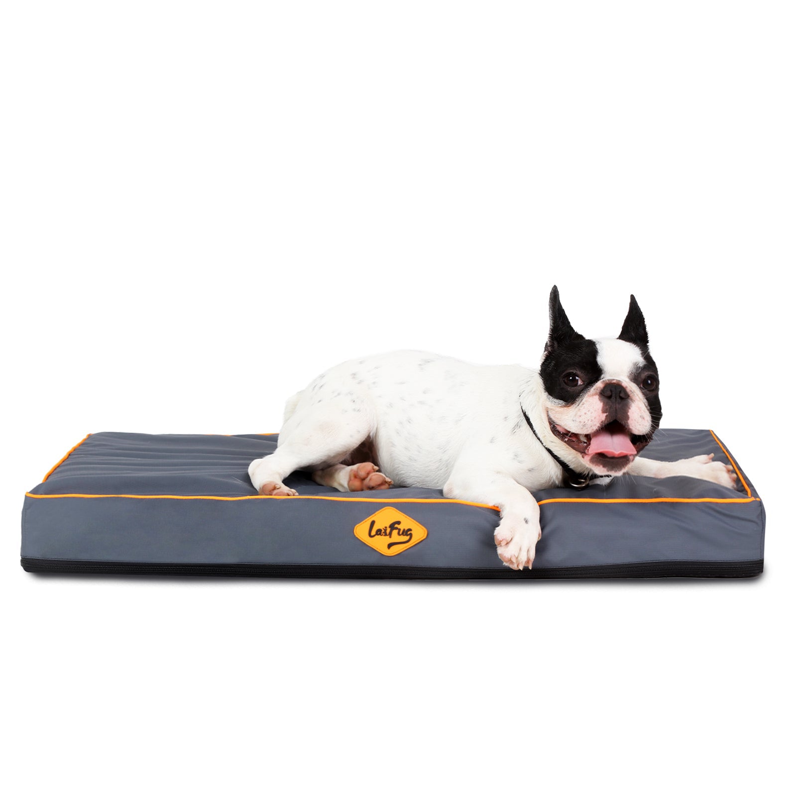 LaiFug Egg-Crate Foam Dog Bed – High-Density Pressure Relief