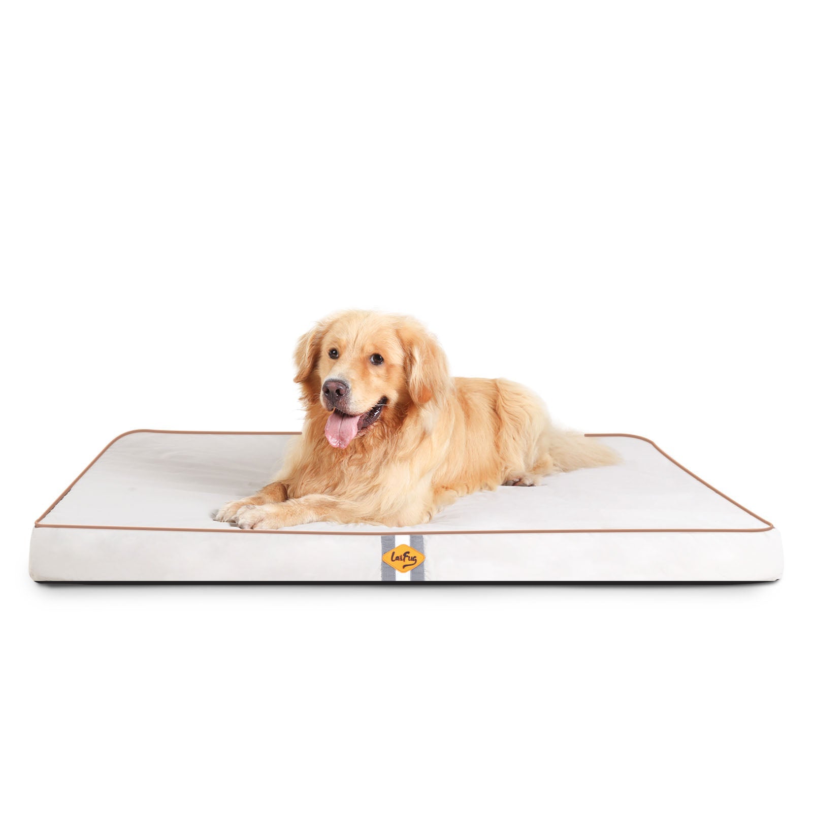 LaiFug Egg-Crate Foam Dog Bed – High-Density Pressure Relief