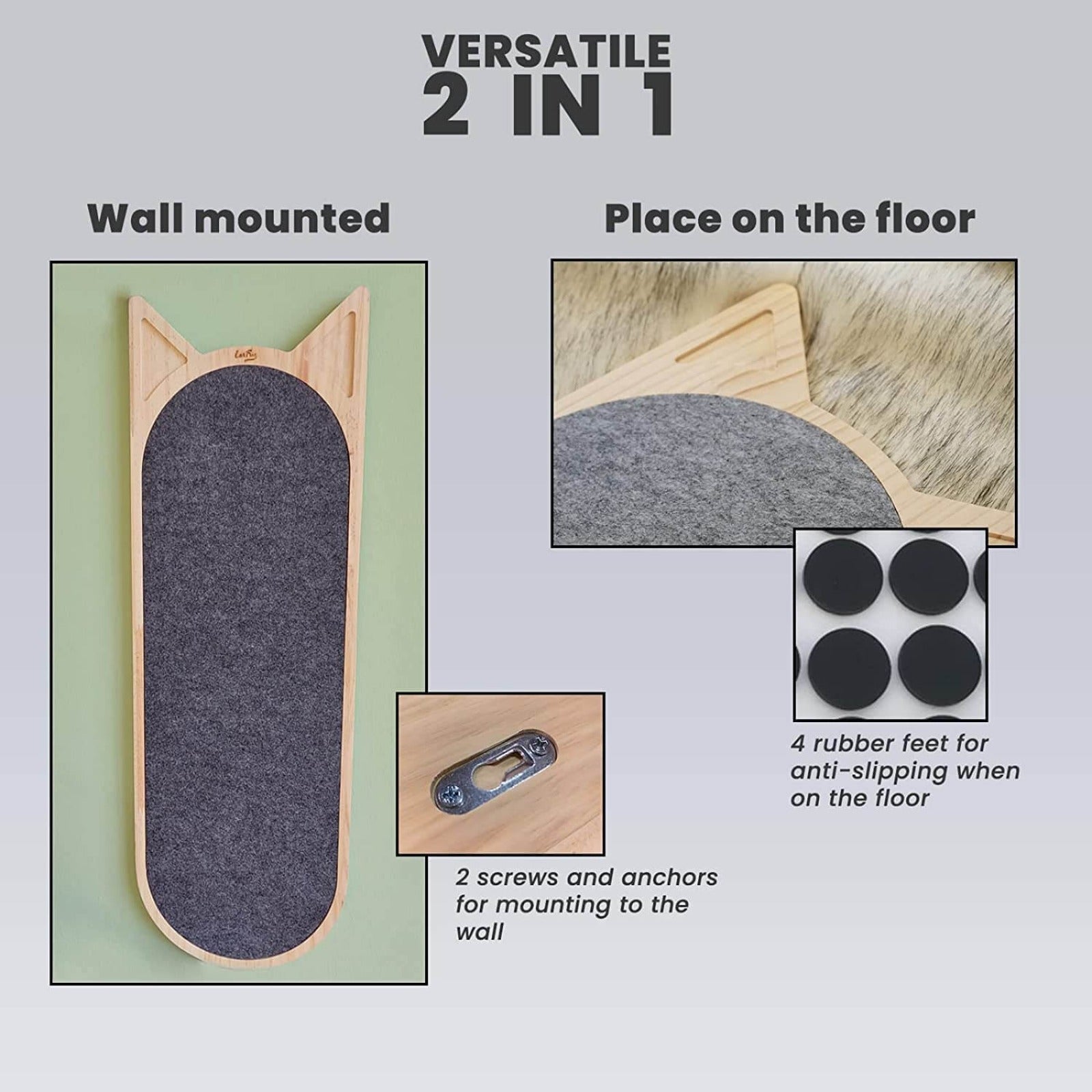 Laifug Wall Cat Scratcher - LaiFug