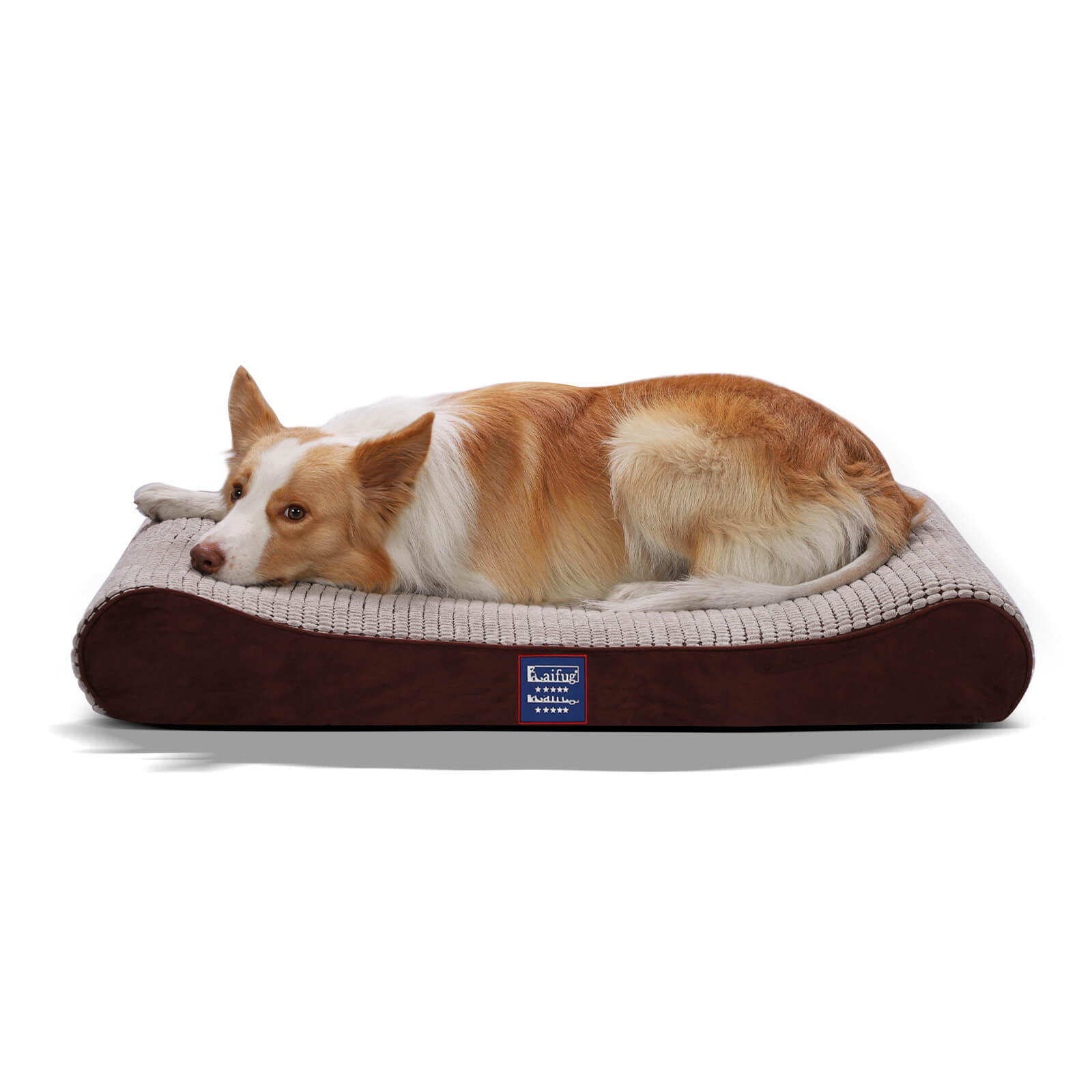 Laifug Pillow Dog Bed - dog bed Large(36"*25"*5") / Brown