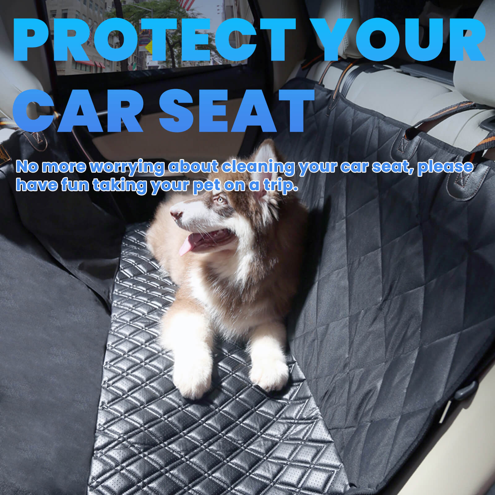 LaiFug Dog Car Seat Cover Hammock