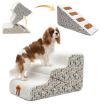 Laifug 2-in-1 Adjustable Pet Stairs – Orthopedic Joint Support