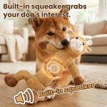 Laifug Durable Squeaky Dog Toy – Teeth Cleaning & Interactive