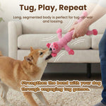 Laifug Durable Squeaky Dog Toy – Teeth Cleaning & Interactive