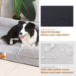 Laifug Large Orthopedic Premium Memory Foam Dog Sofa