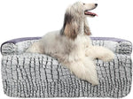 Laifug Pet Couch Protector Plush Dog Mat With Soft Neck Bolste