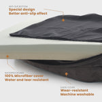 LaiFug Orthopedic Memory Foam Dog Sofa – Premium Bolster Bed
