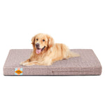 LaiFug 318 Flat Orthopedic Memory Foam Dog Bed – Minimalist Design