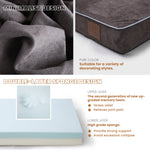LaiFug 318 Flat Orthopedic Memory Foam Dog Bed