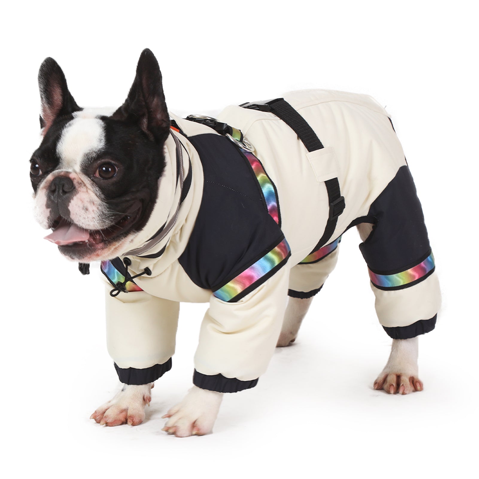 Laifug Panda Four Legs Cotton Dog Coats for Small to Extra Large Dogs