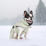 Laifug Green Stand Collar Cloak Dog Winter Coat for Small to Extra Large Dogs