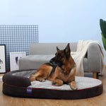 LaiFug 422 Dot Oval Dog Bed Cover