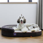 LaiFug 422 Dot Oval Dog Bed Cover