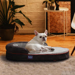 LaiFug 422 Dot Oval Dog Bed Cover