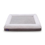 LaiFug Orthopedic Memory Foam Dog Mattress – Large Four-Sided Bolster Bed