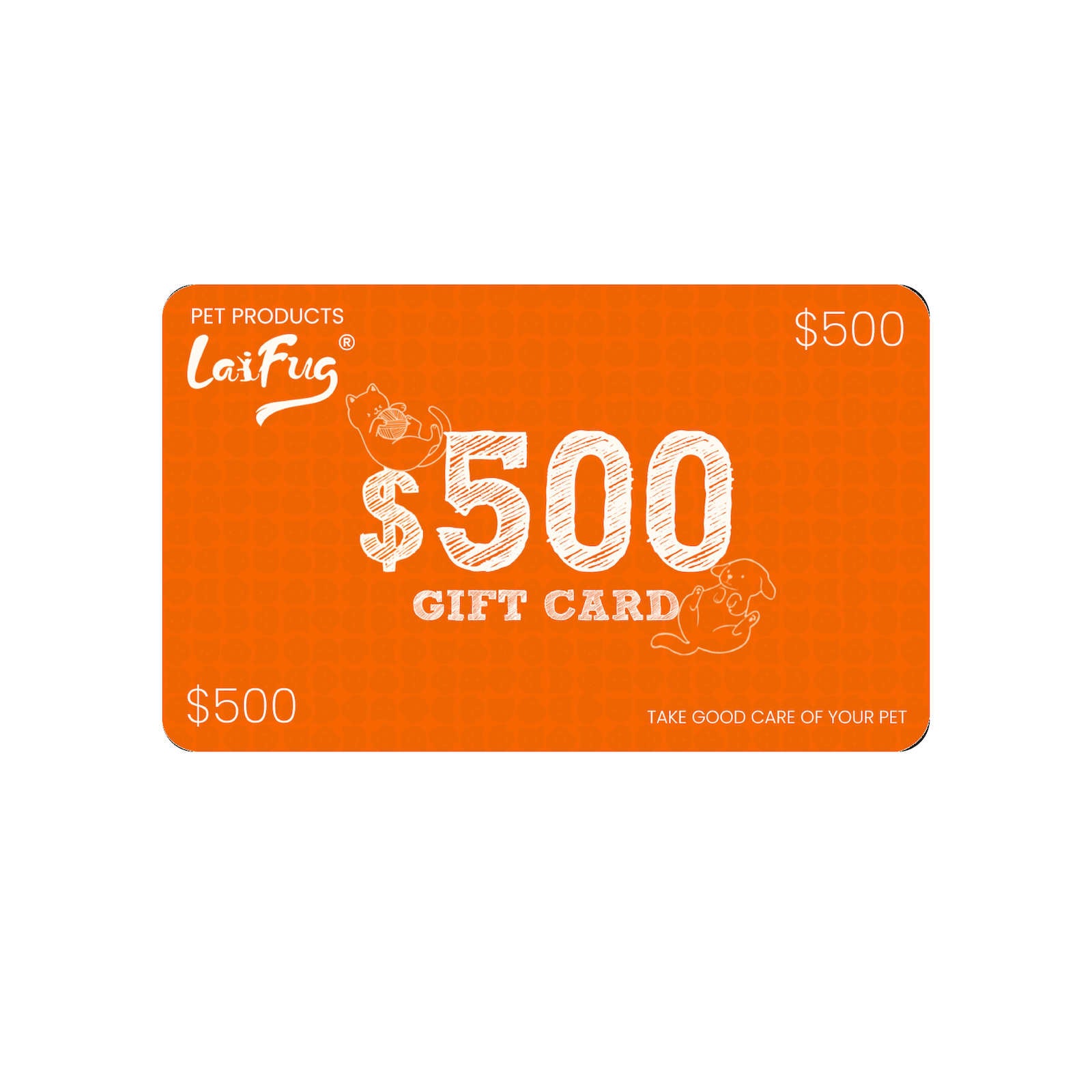 LaiFug Gift Cards For Cash - gift card US$500