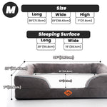 Laifug Large Dog Sofa - memory foam dog bed