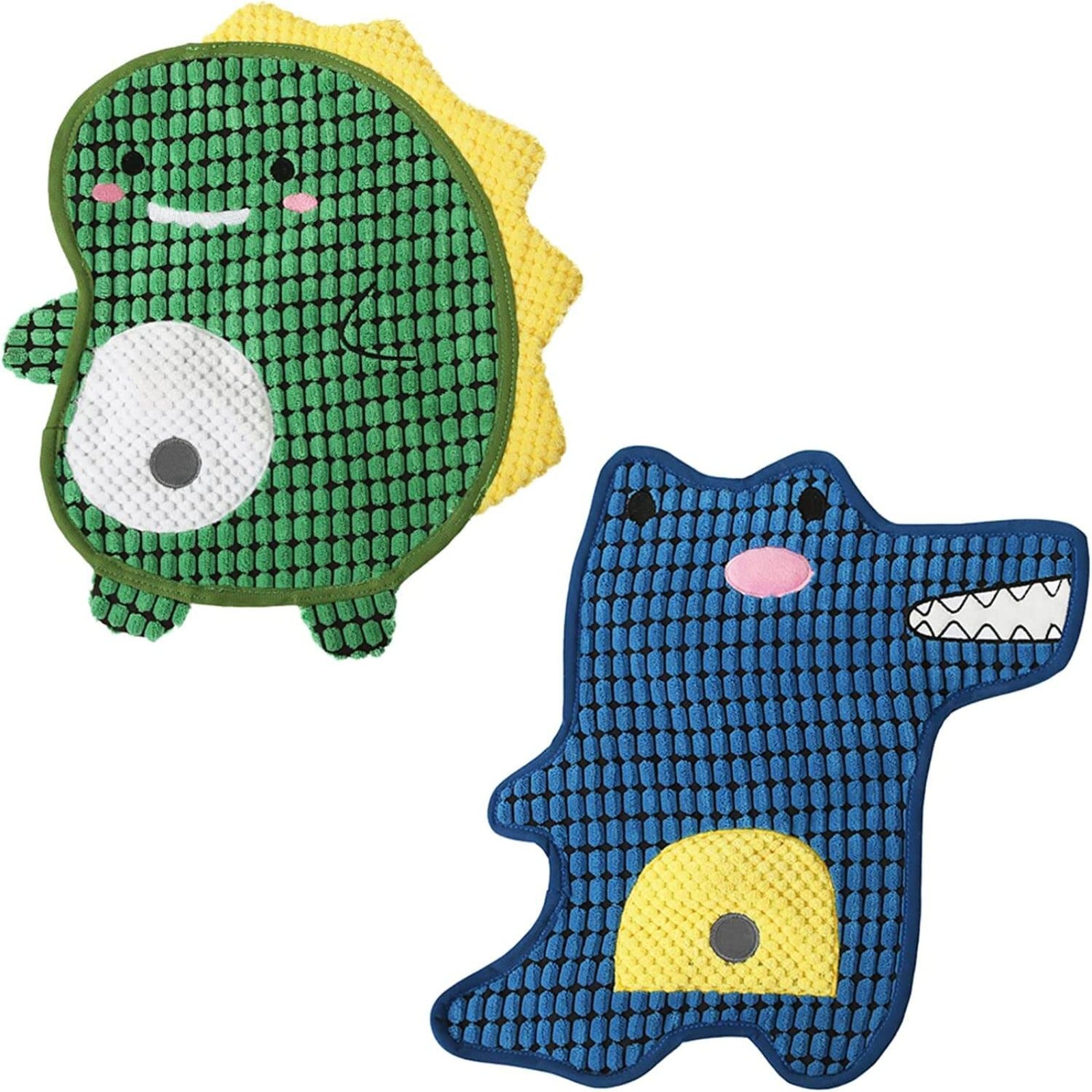 Laifug Squeaky Mat Toy - dog toy Crocodile+Dinosaur