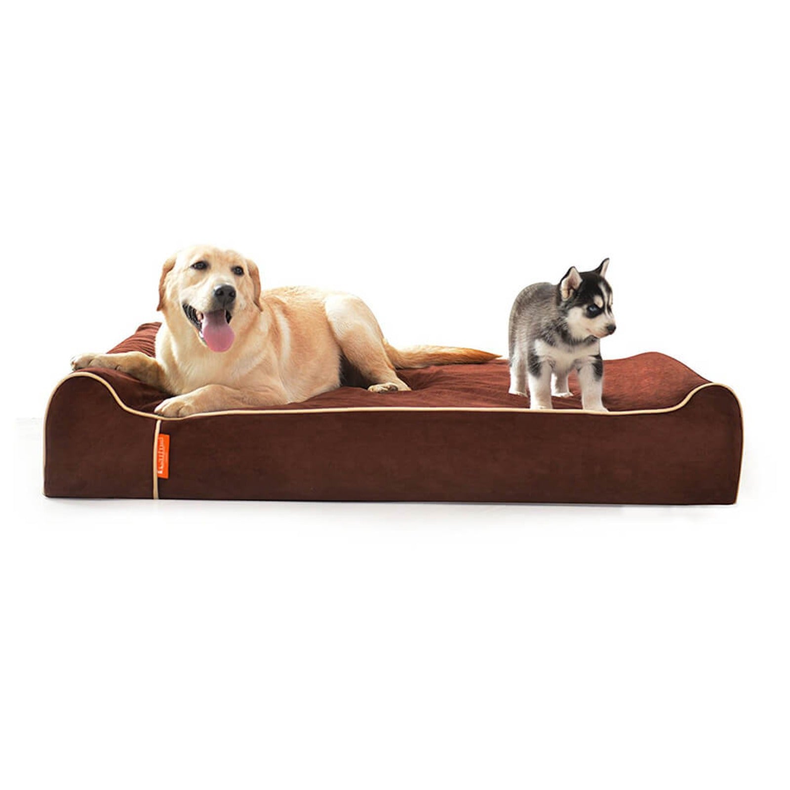 Laifug Jumbo Dog Bed - large dog bed Extra Large / Chocolate